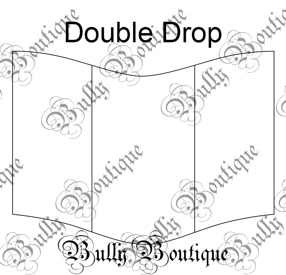 Double Drop Dog Vest Cape Pattern