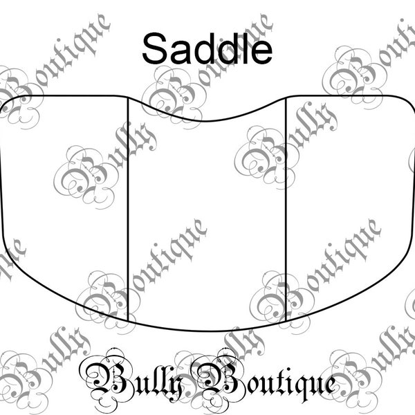 Saddle Shaped Dog Vest Pattern