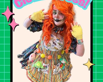 Disfraz de payaso misterioso: disfraz personalizado