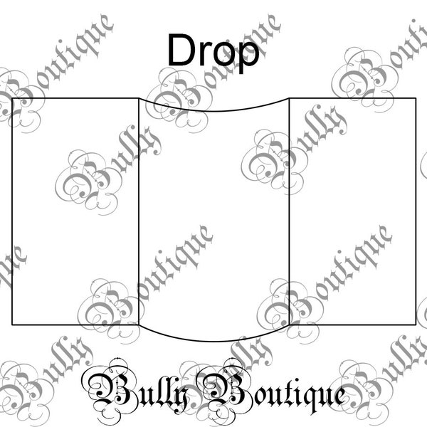 Drop Dog Vest Cape Pattern