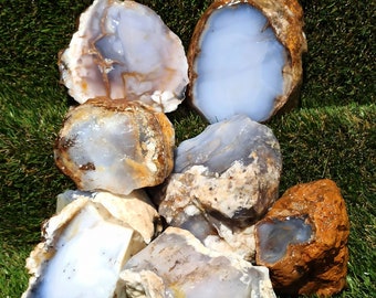 Premium Wholesale Raw Chalcedony, Large Pieces Blue Chalcedony Rough, Turkish Chalcedony, Dark Chalcedony, Natural Stone.