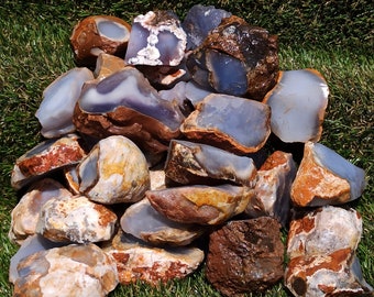 Premium Wholesale Raw Chalcedony, Small Pieces Blue Chalcedony Rough, Turkish Chalcedony, Dark Chalcedony, Natural Stone.