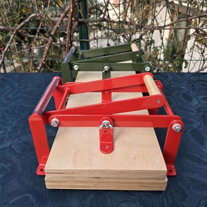 19''. Macchina per linoleum A3, A4, A5, pressa per stampa linoleum, pressa per stampa, pressa manuale per linoleum, pressa per linoleum con rilievo in rilievo.