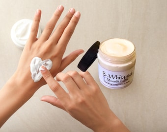 B-Whipped: Moonlit Calm Whipped Body Butter | Lawenda, kadzidło, wanilia | Naturalny krem nawilżający, nietłusty, kojący prezent dla skóry