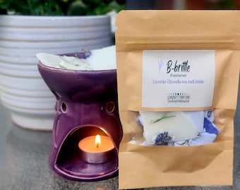 B-kruchy, całkowicie naturalny, ręcznie robiony wosk topiący się, kruchy