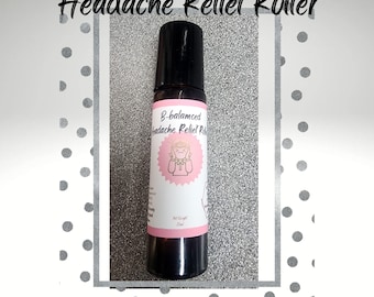 Naturalny wałek do łagodzenia bólu głowy/Wspomaganie napięcia i migreny/Roll-on aromaterapeutyczny/Przyjazny w podróży
