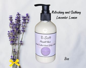 B-Soft Moonlit Vibes Body Lotion – Lawenda i Cytryna | Lekki, nietłusty balsam nawilżający dla miękkiej, nawodnionej skóry