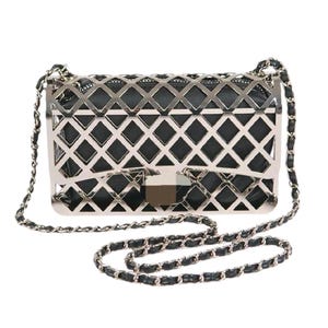 Bolso de mano metálico con estuche (2 colores)