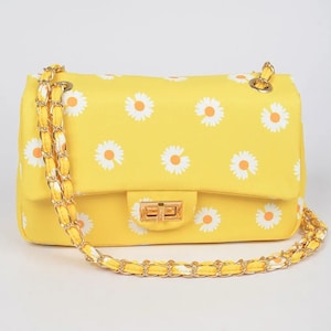 Flower Canvas Shoulder Bag (5 Colors)