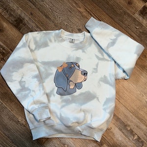TN Vols Hand Dyed Smokey Sweatshirt Girl Smokey