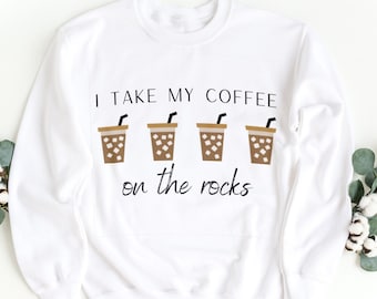 Iced Coffee Lover Sweatshirt