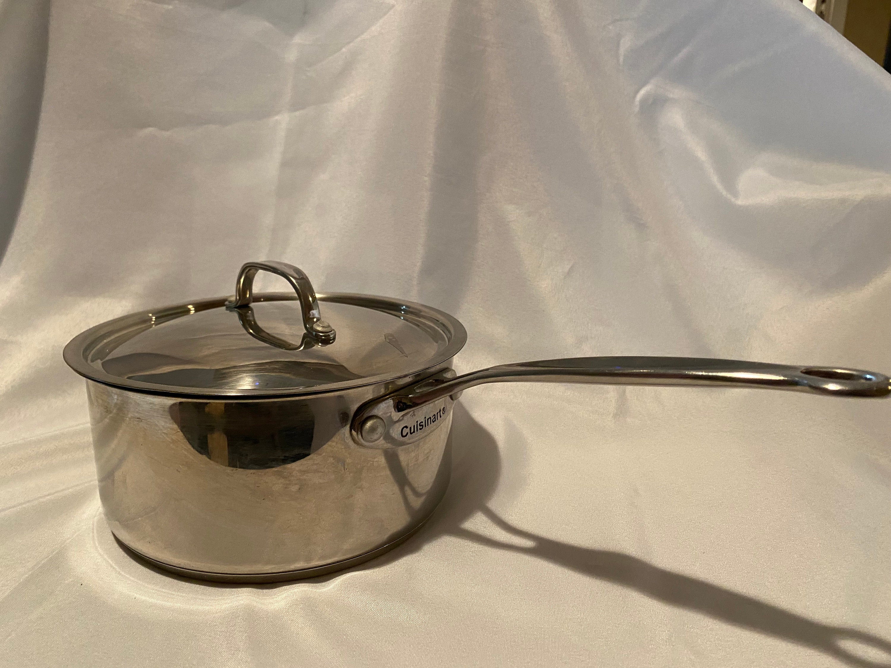 Cuisinart 4 Quart Saucepan with Cover Chef's Classic Stainless