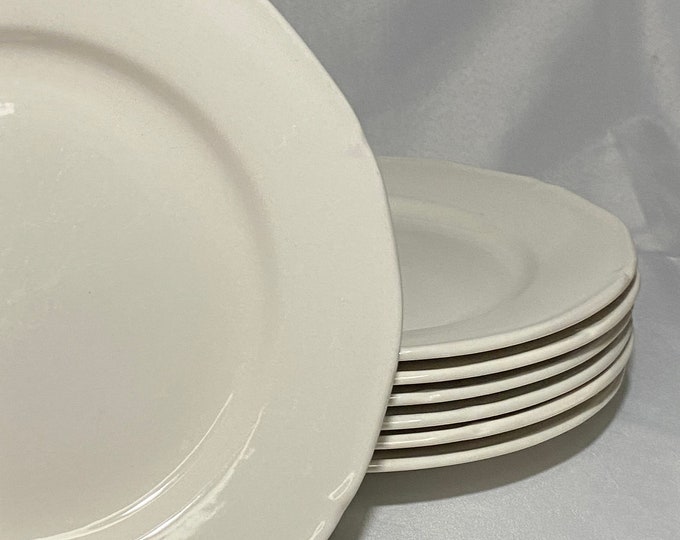 Farberware French Buffet 4550 Seven 7 Large Dinner Plates Etsy