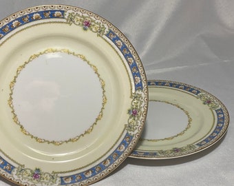 Two (2) Imperial China Side Plates Made in Japan Victoria