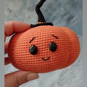 Crochet Pumpkin Pattern: Amigurumi Halloween Decor (English PDF)