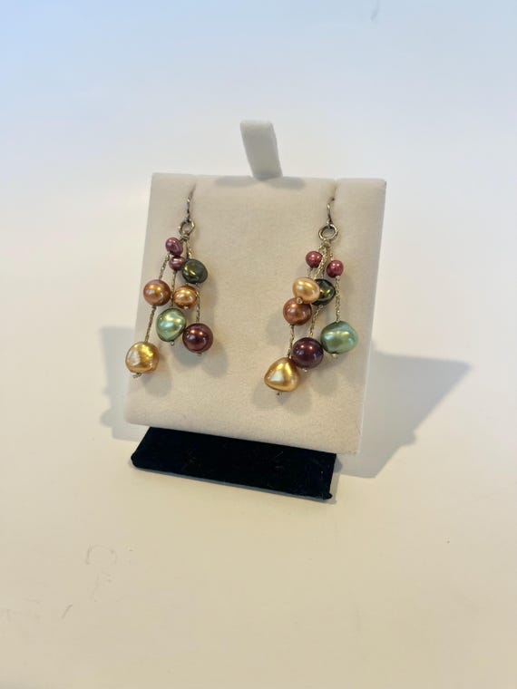 Freshwater Dangle Earrings - image 3