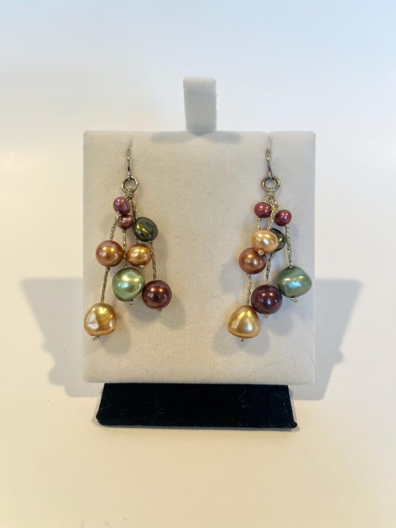 Freshwater Dangle Earrings - image 1