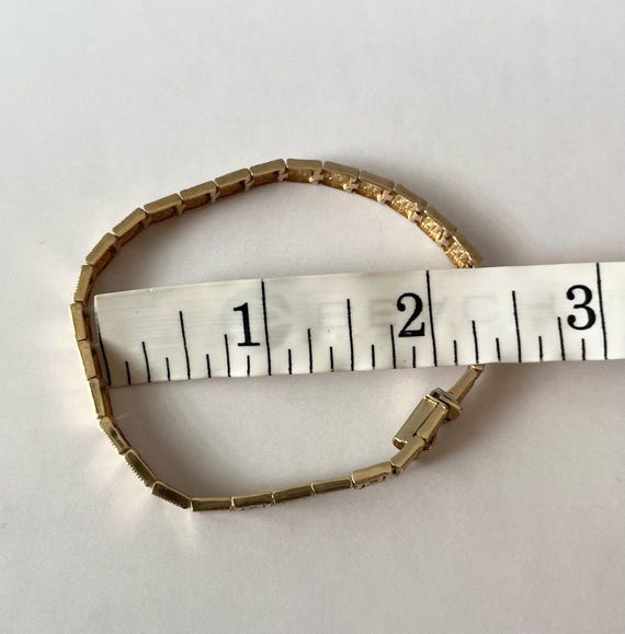 Solid 14k Gold Link Bracelet - image 5
