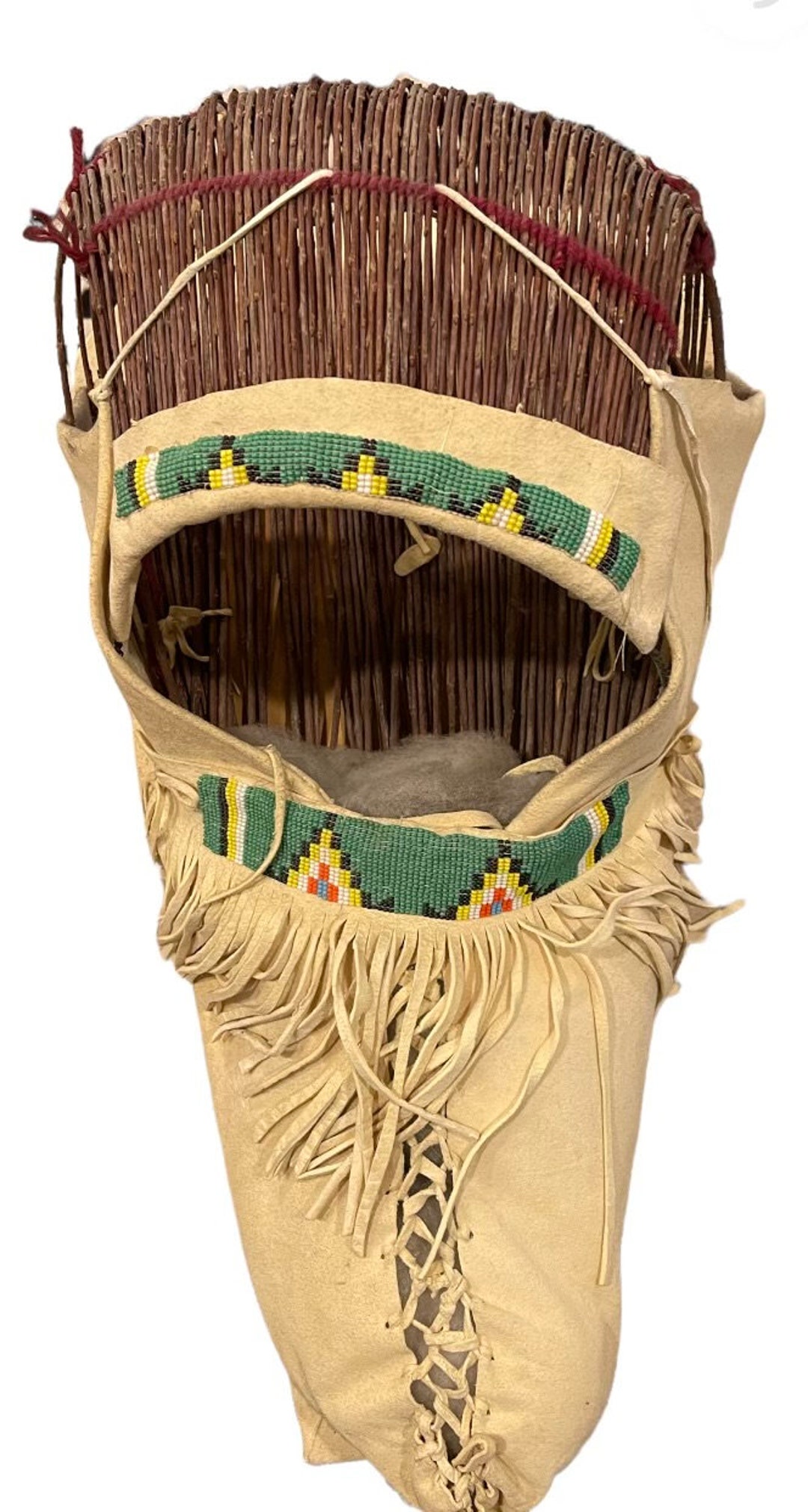 Vintage Native American Ute Cradleboard Circa 1950s/1960s Etsy