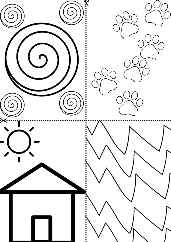 Printable Baby Sensory Cards - Etsy