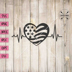Amerikaanse vlag hart, trots om een Amerikaan te zijn, Amerikaanse vlag svg, Amerika clipart, Onafhankelijkheidsdag decor, 4 juli, 4 juli, png