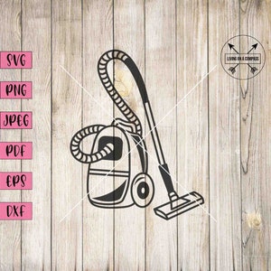 Vacuum svg, vacuum clipart, cleaning svg, spring cleaning clipart, household svg, cleaning supplies svg, cleaning lady svg, vacuum png, dxf