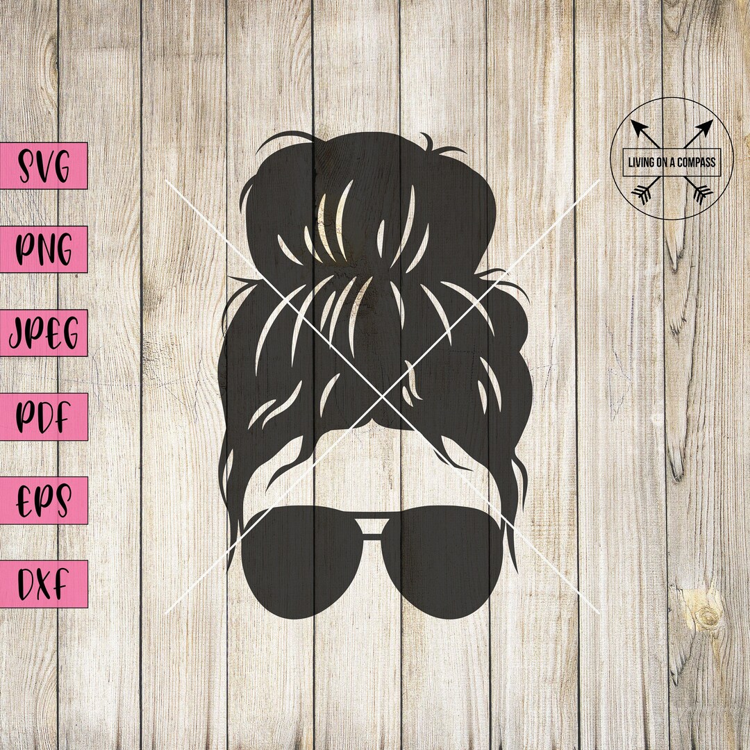 Hair Svg Hair Clipart Natural Hair Svg Sunglasses Svg - Etsy Australia