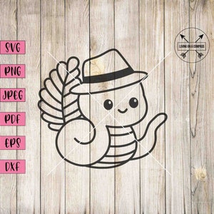 Baby snake svg, cute snake, snake svg, snake clip art, cute animal svg, baby animal clipart, nursery svg, snake print, snake art print, png