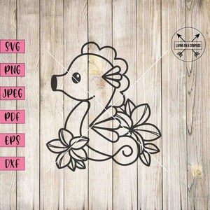 Baby seahorse svg, seahorse svg, nursery svg, baby animal clipart, seahorse png, sea creature svg, cute animal svg, seahorse wall decor, svg
