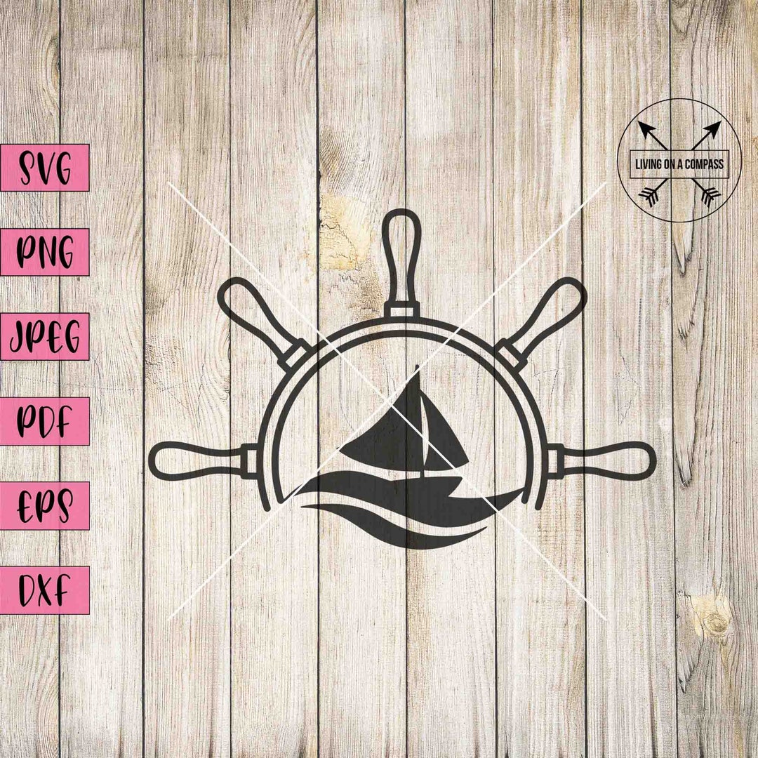 Sailboat Svg, Sailboat Wall Art, Sail Boat Svg, Nautical Clip Art