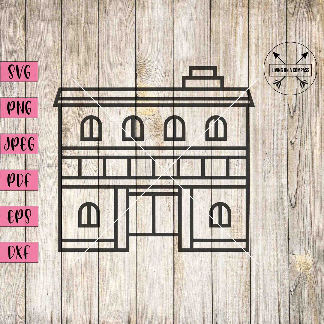 Building Svg, Building Png, Building Decal, Building Cut File, Building
