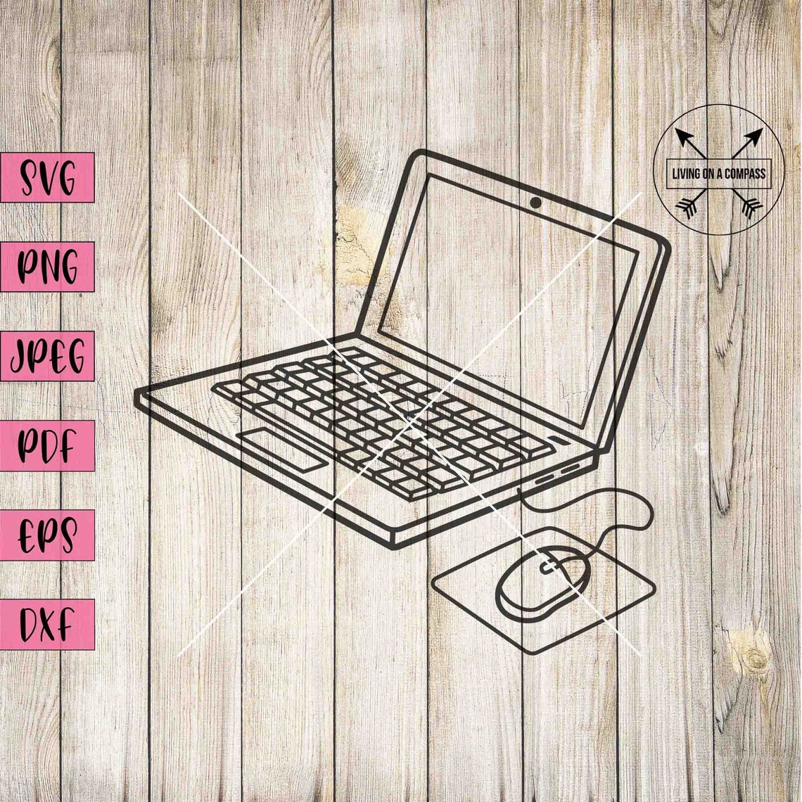 Laptop Svg, Computer Svg, School Clipart, Laptop Png, Desktop Svg ...