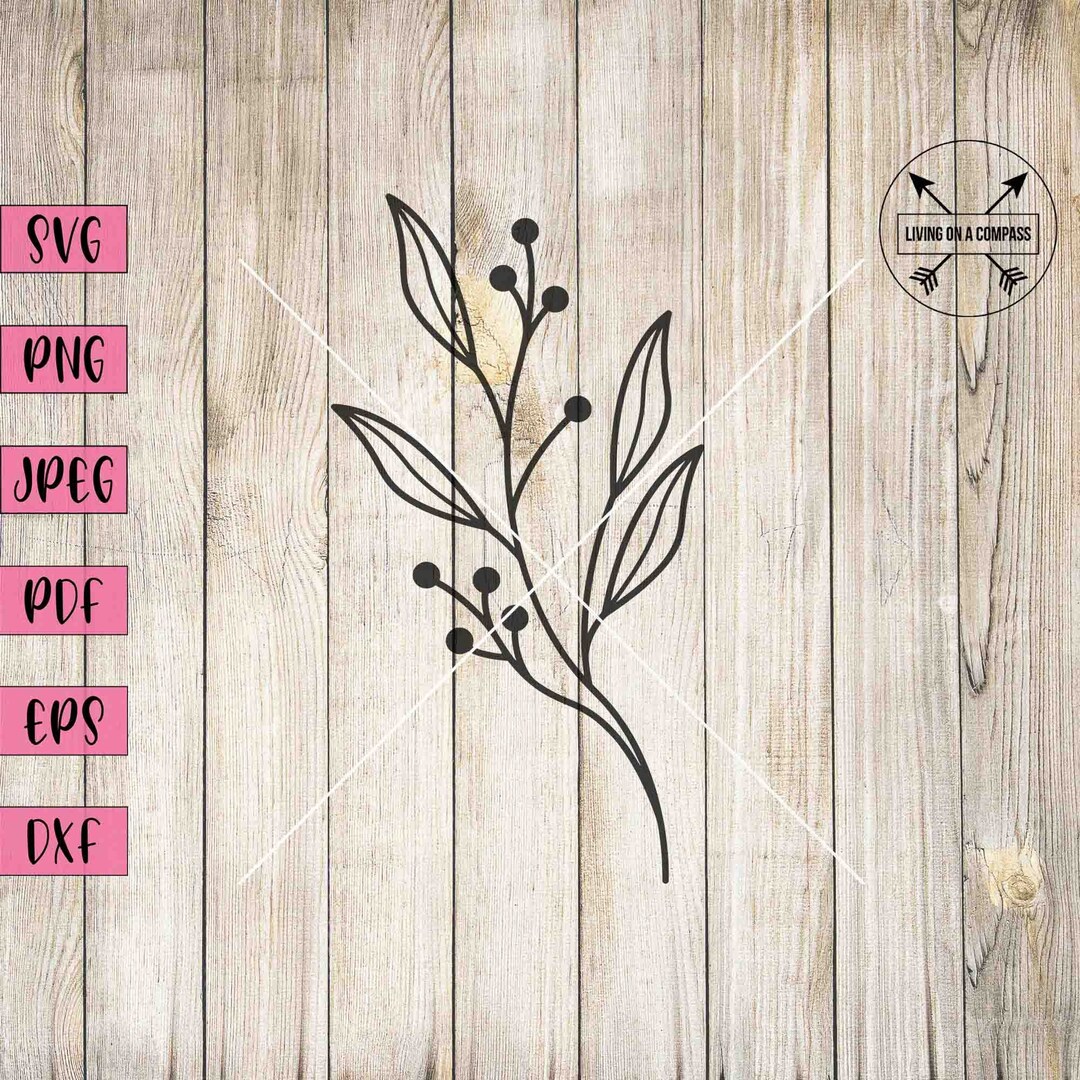 Mistletoe Svg Christmas Printable Christmas Decals - Etsy