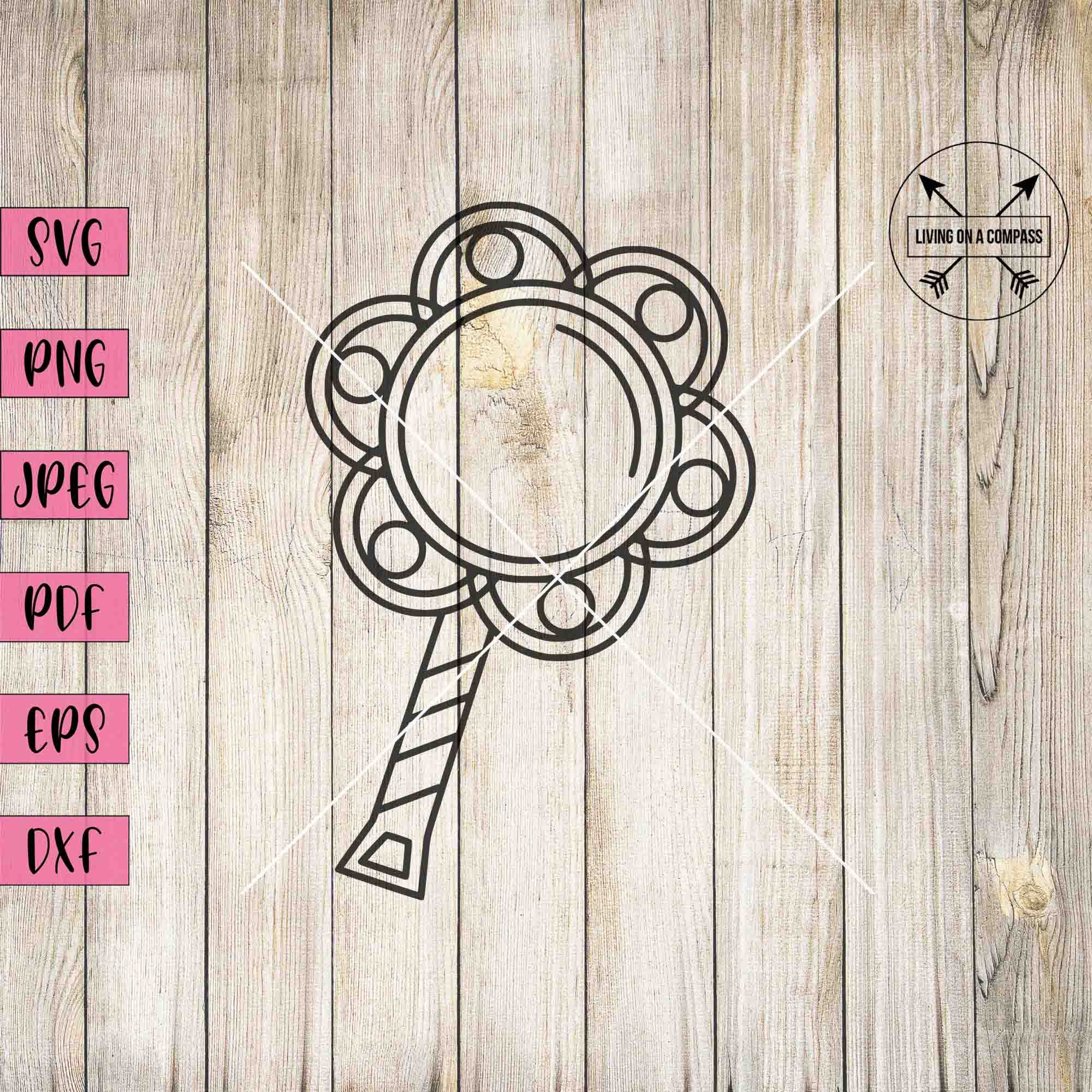 Baby Rattle Svg, Rattle Svg, Baby Toy, Nursery Svg, Nursery Wall Art ...