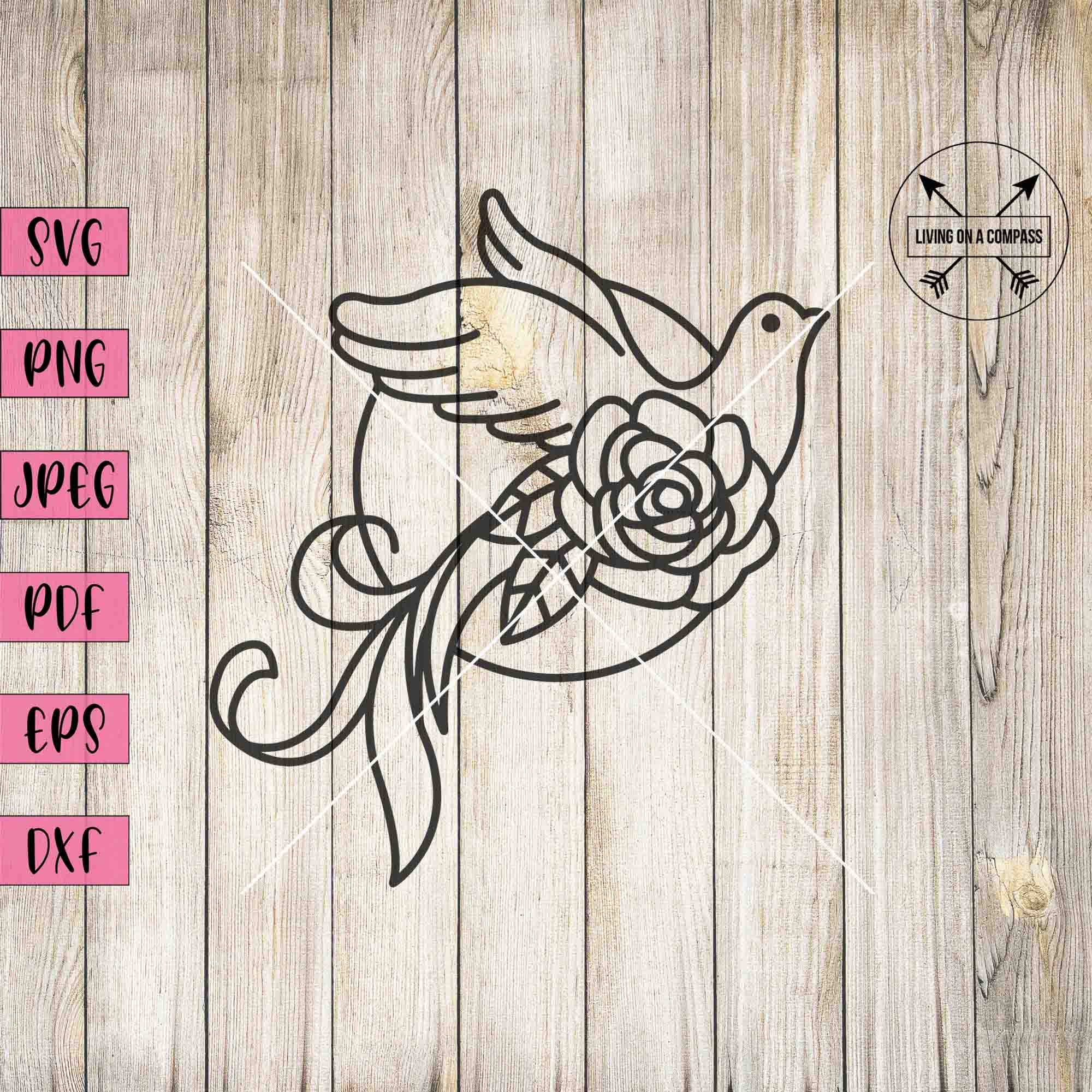 Dove Svg Dove Png Dove Vector Dove Clip Art Wedding Dove - Etsy