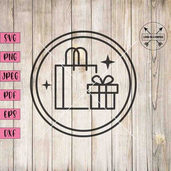 Gifts svg, presents png, presents clip art, shopping clipart, spring sale, discount svg, sale svg, christmas gifts decal, christmas stickers