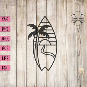 Surfboard svg, surfboard clipart, surfboard wall art, surfboard print, surf svg, surf clip art, surfing wall art, surfing print, beach svg