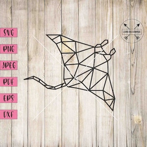 Manta ray svg, płaszczka svg, dekoracje na imprezę pod morzem, clipart pod morzem, clipart morskiego stworzenia, sztuka manty, clipart płaszczki