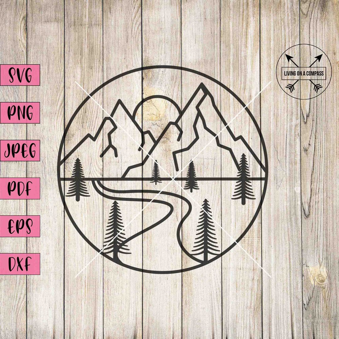 Outdoors Svg, Mountain Svg, Mountains Svg, Mountains Are Calling Svg
