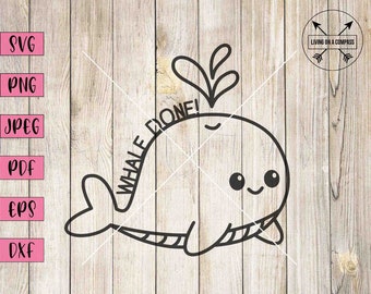 Baby whale svg, whale svg, whale clipart whale print, sea creature svg, cute baby animal clipart, sea creature svg, nursery clipart, whales