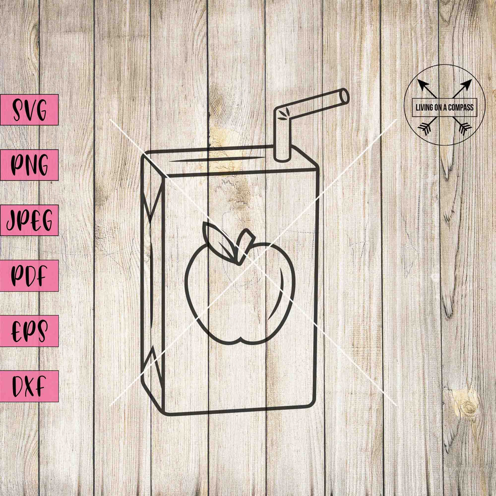 Apple Juice Svg, Juice Box Svg, Apple Juice Clipart, Juice Svg, Juice