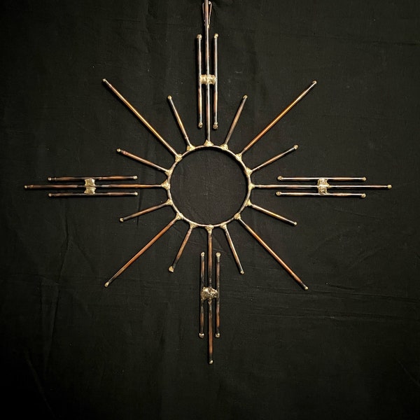 The North Star - metal wall decor