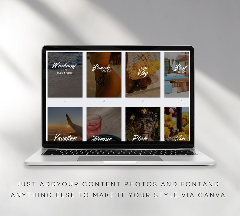 Minimal Aesthetic Instagram Reels Influencer Reel Covers Etsy