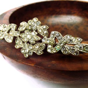 1920s Art deco paste rhinestone brooch, antique 1920s paste brooch, antique Art deco brooch, antique  paste brooch, for a gift, for her