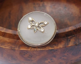 1930s Art deco bug camphor brooch, camphor glass bug brooch, insect bug glass brooch, camphor glass brooch, for a gift, for a birthday