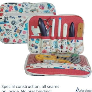 Keep it sorted - pdf pattern for organizing pouch sewing notions