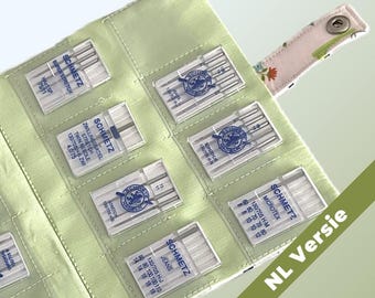 Etui voor naaimachinenaalden | PDF Patroon| Instant download | Nederlands