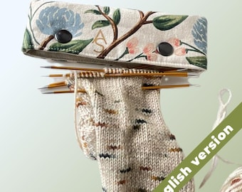 DPN Needle Holder Sewing Pattern | Beginner Knitting Needle Case (Digital Download)