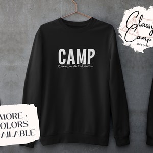 Camp Counselor Champion Sweatshirt, Camp Apparel, Süßer Counselor Pullover