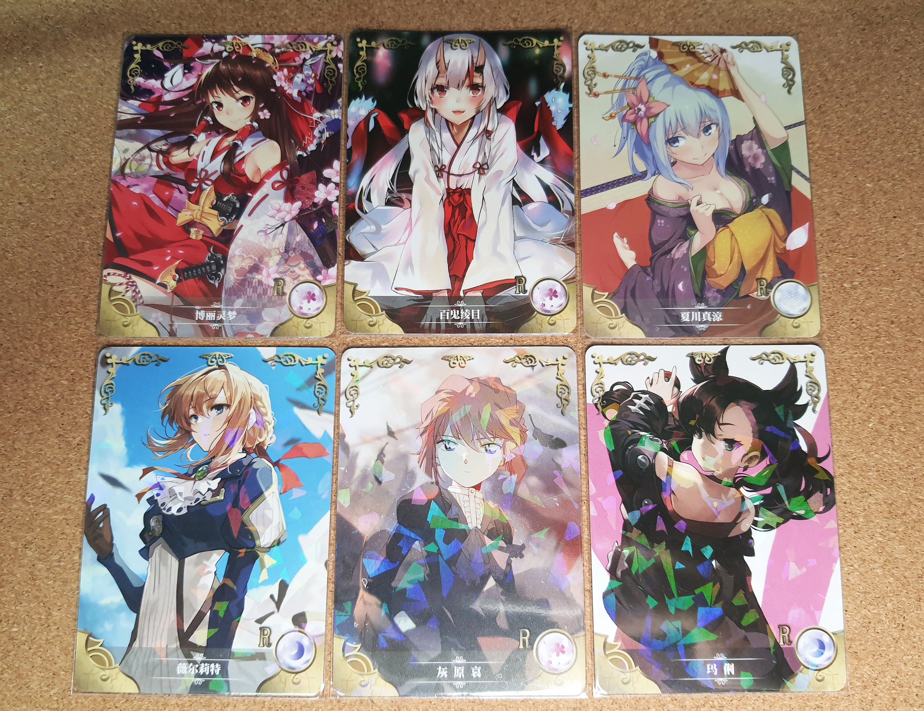 Holo Anime Trading Cards Goddess Story TCG 